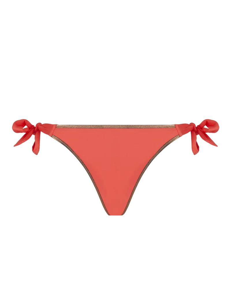 Maillot de bain Antigel de Lise Charmel - Bikini La Smartissime à côtés étroits Corail Bronze