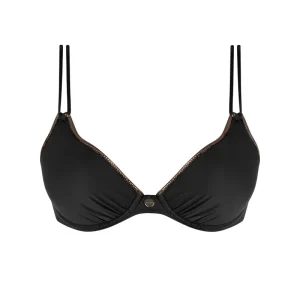 Maillot de bain Antigel de Lise Charmel - Bikini rembourré La Smartissime Noir Bronze