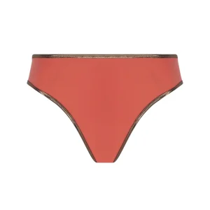 Maillot de bain Antigel de Lise Charmel - Culotte de bikini large La Smartissime Corail Bronze