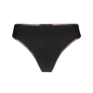 Maillot de bain Antigel de Lise Charmel - Culotte de bikini large La Smartissime Noir Bronze