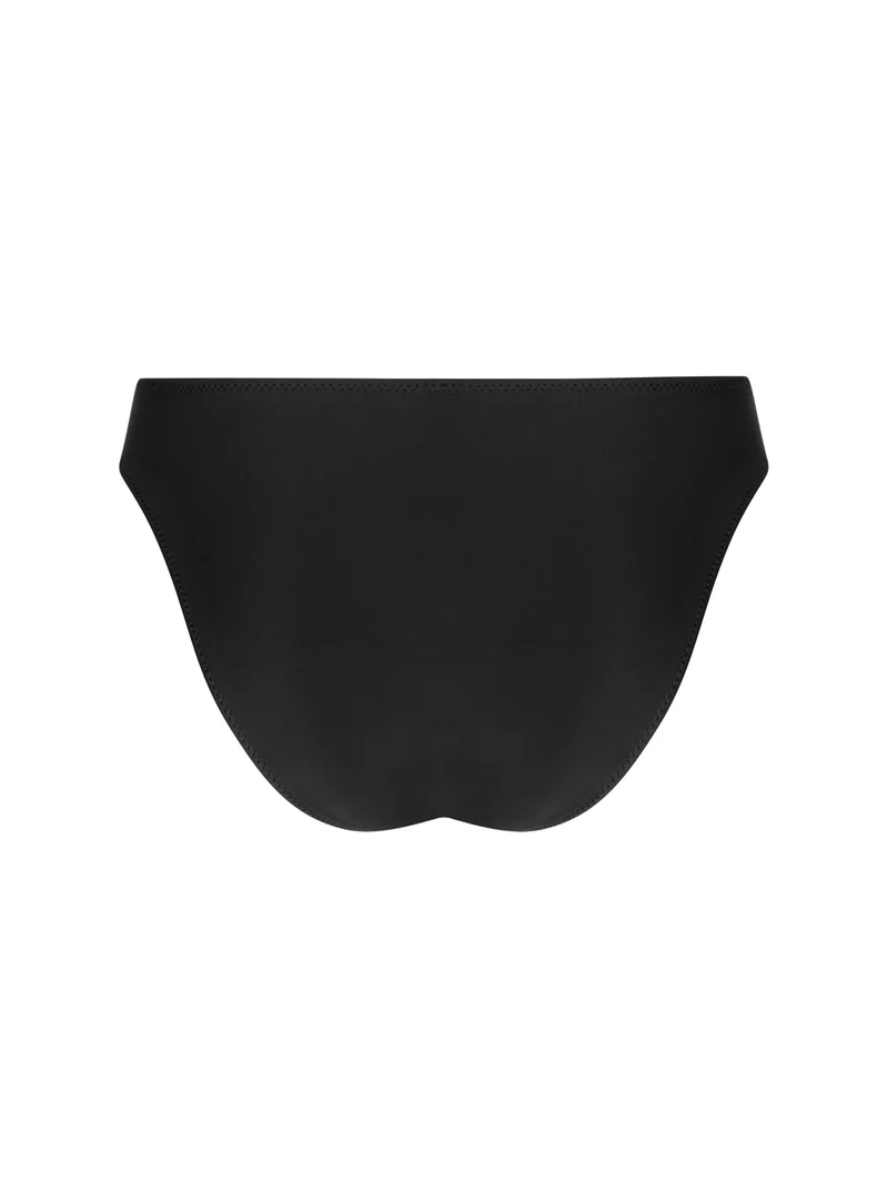 Maillot de bain Antigel de Lise Charmel - Culotte de bikini large La Smartissime Noir Bronze – Image 3
