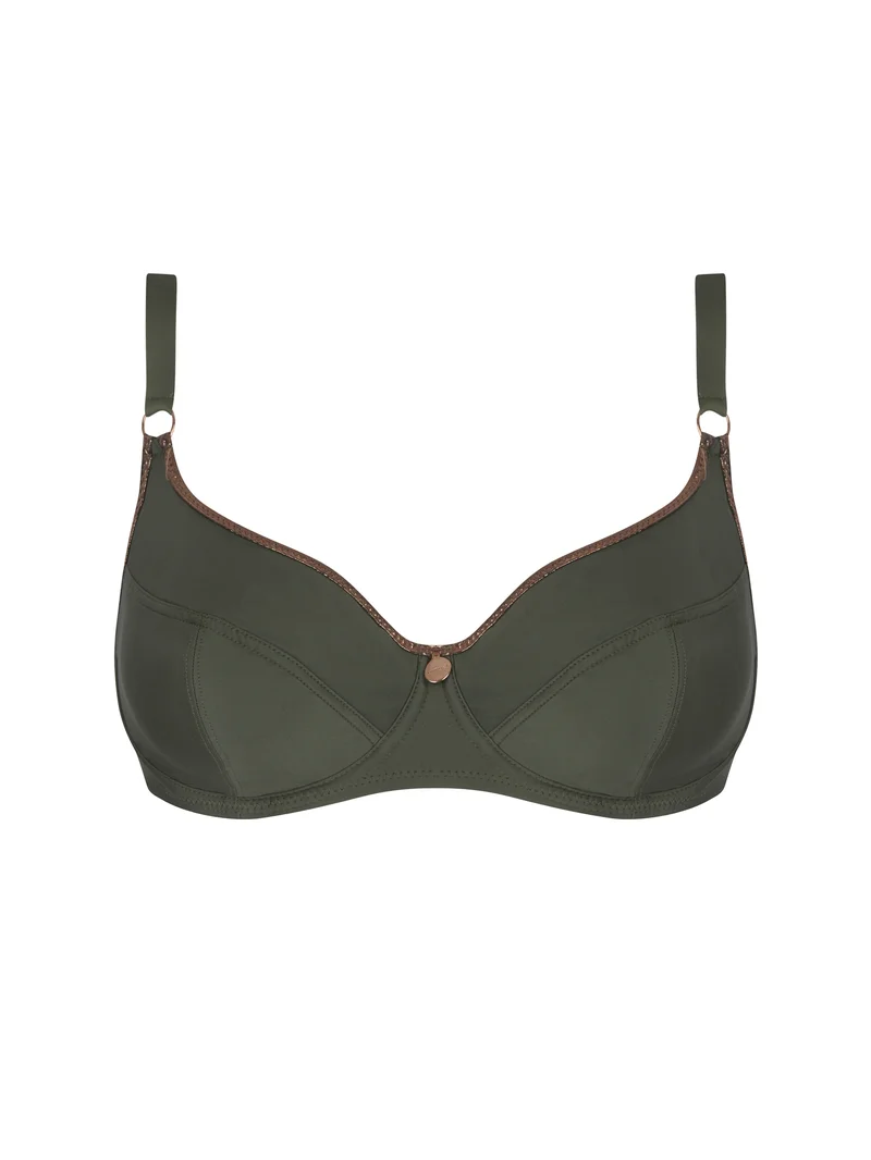 Maillots de Bain Antigel de Lise Charmel - Bikini Balconnet La Smartissime Kaki Bronze