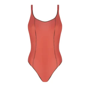 Maillot de bain Antigel de Lise Charmel - La Smartissime Maillot de bain une pièce à armatures Corail Bronze