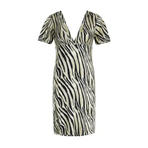 Maillots de Bain Antigel de Lise Charmel - Robe Manches Courtes La Tigre Blanc Tigre Bronze