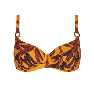 Maillot de bain Antigel de Lise Charmel - Bikini 3/4 bonnet La Melanesia Jaune Banane