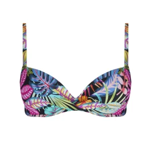 Maillot de bain Antigel de Lise Charmel - Bikini rembourré La Forêt Magic Noir Enchanté