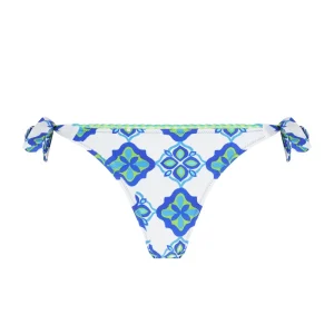 Maillot de bain Antigel de Lise Charmel - Bikini Antigel L'Artisane à côtés étroits Bleu Céramique