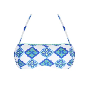 Maillot de bain Antigel par Lise Charmel - L'Artisane Antigel Bikini bandeau sans bretelles Bleu Céramique