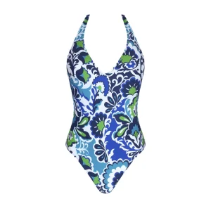 Maillot de bain Antigel par Lise Charmel - L'Artisane Antigel Maillot de bain dos nu sans armatures Bleu Céramique