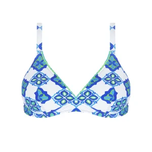 Maillot de bain Antigel de Lise Charmel - Haut de bikini à armatures Antigel dos nu L'Artisane Bleu Céramique