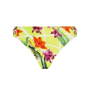 Lise Charmel Maillots De Bain - Fleurs Splendeur Bikini Large Côté Et Bas Splendeur Lime