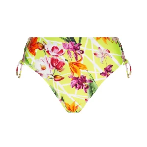 Lise Charmel Maillots De Bain - Fleurs Splendeur Bikini Classique Avec Liens Splendeur Lime