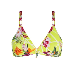 Lise Charmel Maillots de Bain - Bikini à Armatures Fleurs Splendeur Splendeur Lime