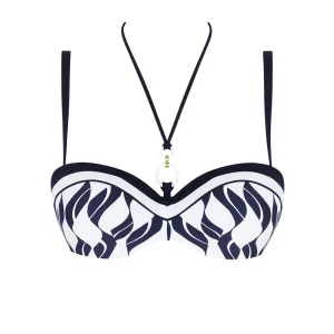 Lise Charmel Maillots De Bain - Bikini Bustier Court Danse Des Vagues Danse Blue