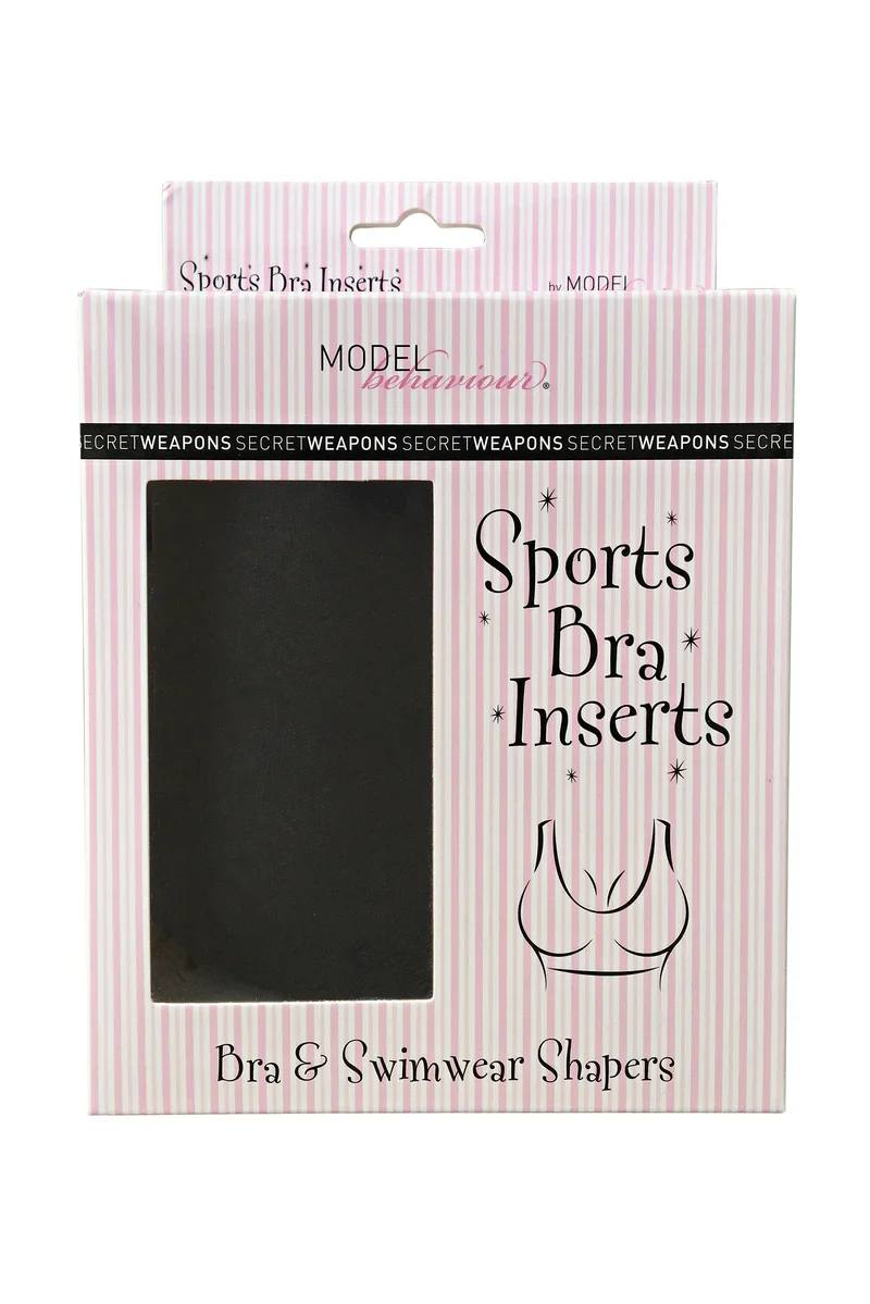 Armes secrètes - Soutien-gorge de sport décolleté Va Va Voom, noir