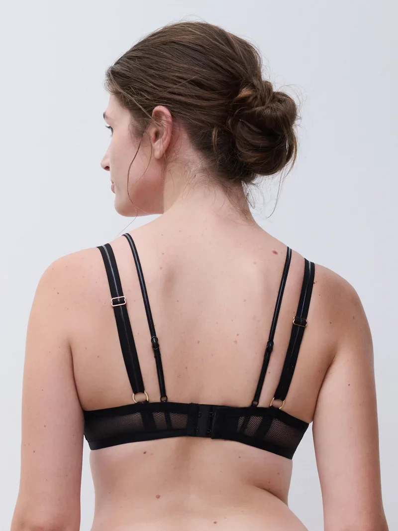 Chantelle - Soutien-gorge extra push-up Reptilia noir – Image 5