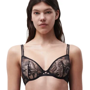 Chantelle - Soutien-gorge plongeant en mousse Spirits Noir