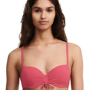 Chantelle Swimwear - Soutien-gorge corbeille à mémoire de forme Inspire Rouge grenat