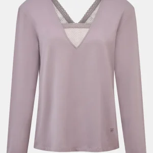 Chantelle - Haut à manches longues Romance Mink