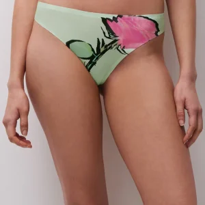 Chantelle - String extensible doux à découpes Rose