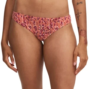 Chantelle Maillots De Bain - Slip De Bain Eos Léopard Orange