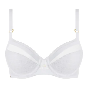 Chantelle - Soutien-gorge spacer couvrant Monogram Blanc