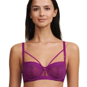 Chantelle - Soutien-gorge balconnet à bonnets demi-coques Monogram Ultraviolet