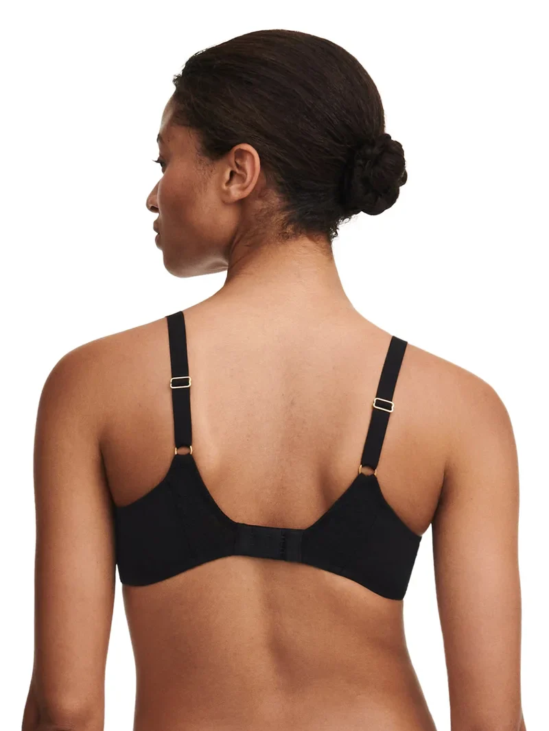 Chantelle - Soutien-gorge spacer couvrant Monogram Noir – Image 4