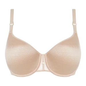 Chantelle - Soutien-gorge spacer couvrant Monogram Beige Doré