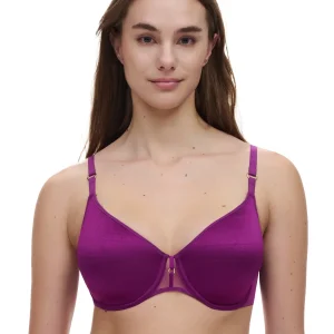 Chantelle - Soutien-gorge à entretoise couvrant Monogram Ultraviolet