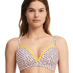 Chantelle Maillots de bain - Authentique Wirefree Triangle Spacer Bikini Monogramme