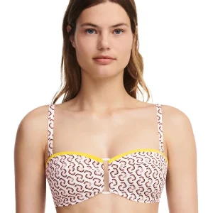Chantelle Maillots de bain - Authentique Wirefree Bandeau Spacer Bikini Monogramme