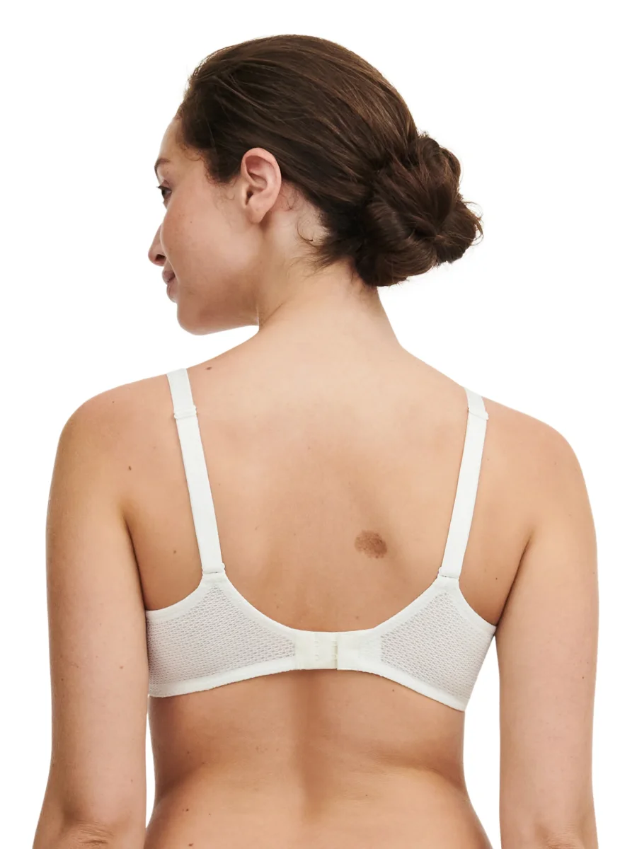 Chantelle - Soutien-gorge balconnet corbeille Fleurs Milk / Black – Image 4