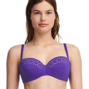 Maillots de bain Chantelle - Soutien-gorge corbeille Pure Solar Bleu ultra-violet