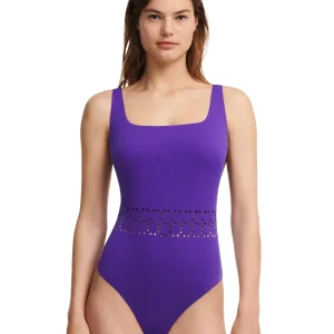 Maillot de bain Chantelle Pure Solar sans armatures Bleu ultra-violet