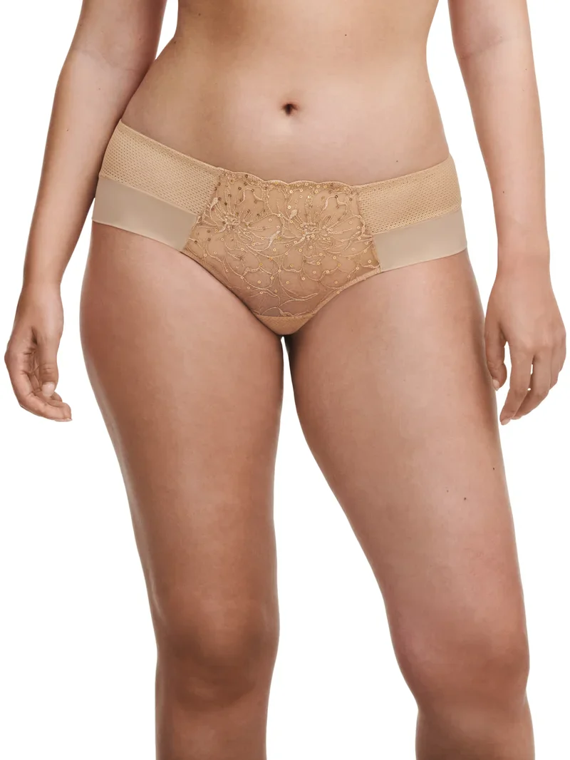 Chantelle - Fleurs Signature Révélatrice Shorty à Paillettes Toffee