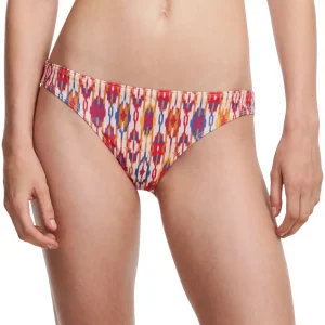 Chantelle Maillots De Bain - Devotion Slip Rouge Ikat