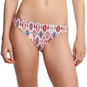 Chantelle Maillots De Bain - Devotion Slip Turquoise Ikat