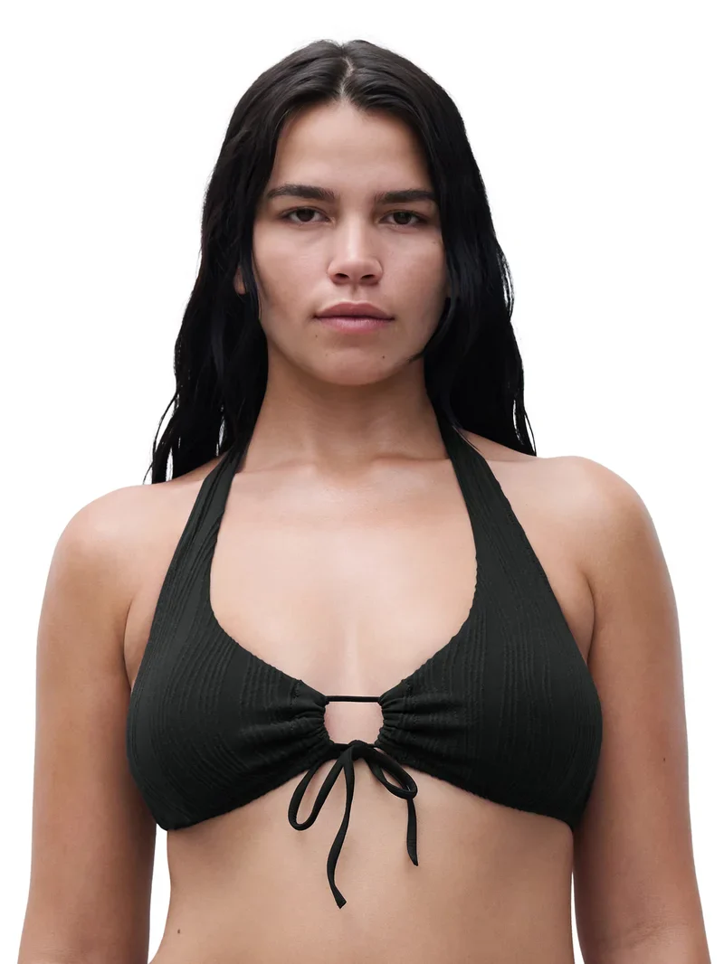 Maillots de bain Chantelle - Soutien-gorge plongeant sans armatures taille unique, noir