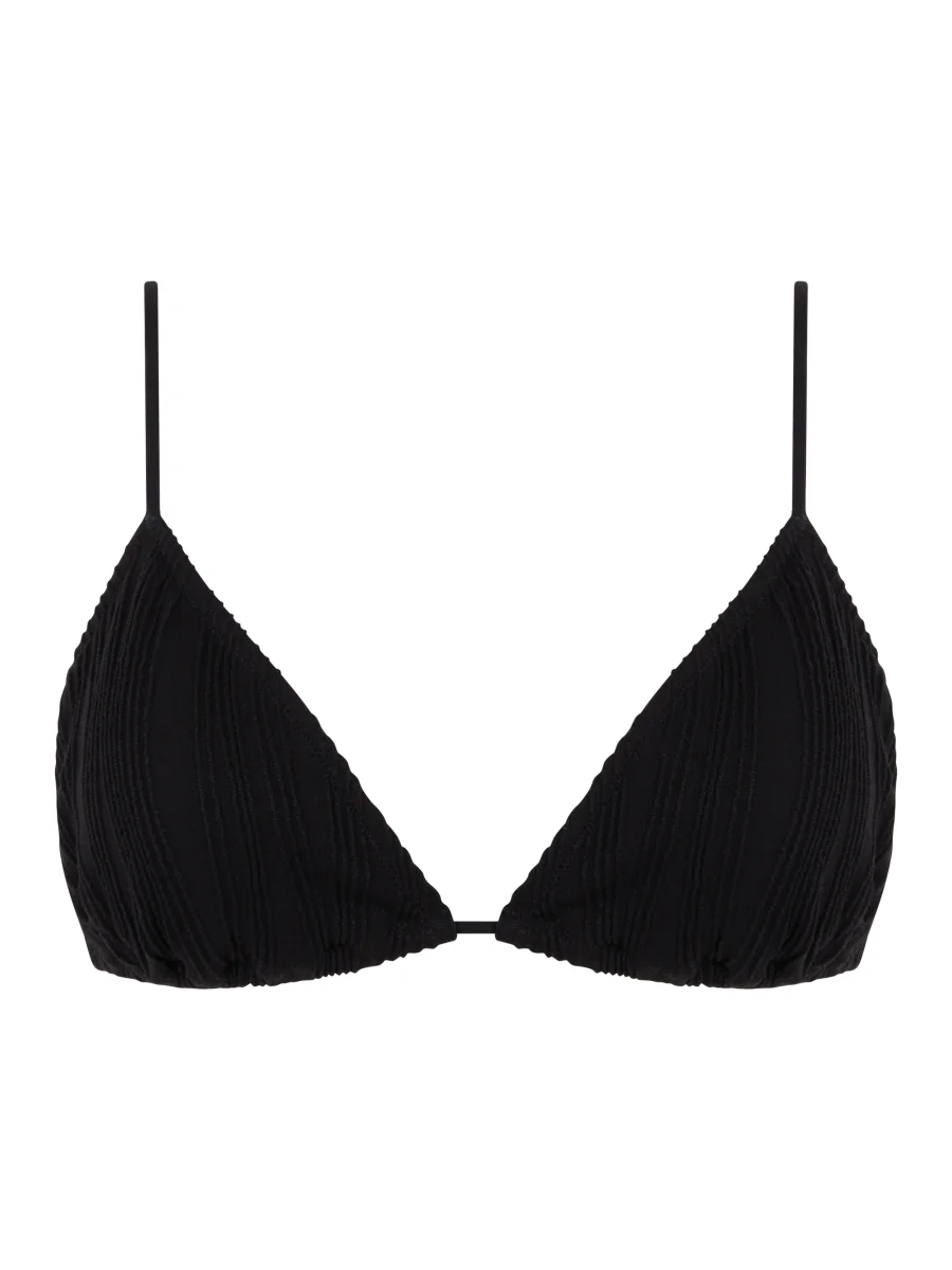 Chantelle Maillots de bain - Soutien-gorge t-shirt triangle sans armature taille unique Noir – Image 2