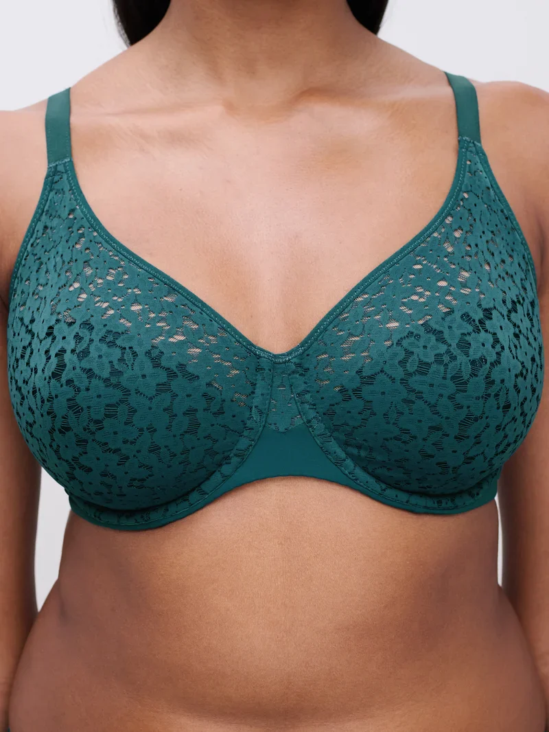 Chantelle EasyFeel - Soutien-gorge moulé couvrant Norah Vert Oriental – Image 3