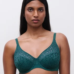 Chantelle EasyFeel - Soutien-gorge moulé couvrant Norah Vert Oriental