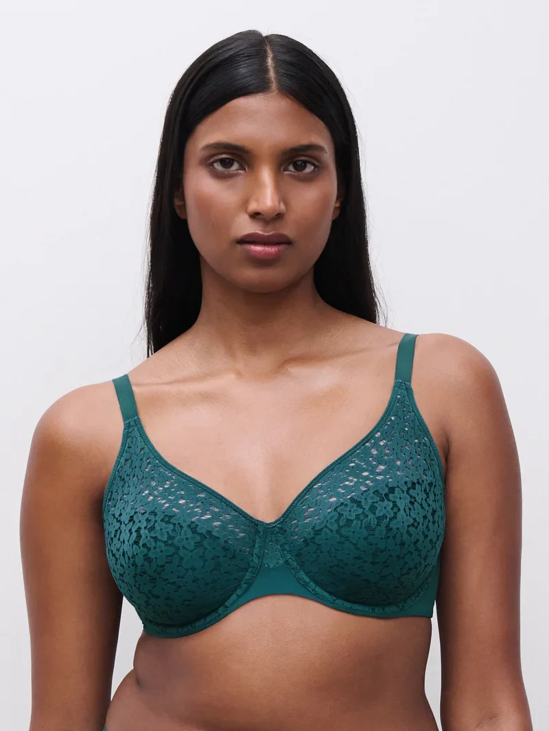 Chantelle EasyFeel - Soutien-gorge moulé couvrant Norah Vert Oriental – Image 2
