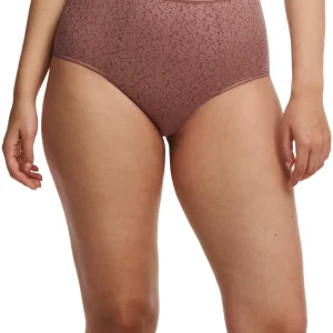 Chantelle Easyfeel - Norah Culotte taille haute couvrante Henné