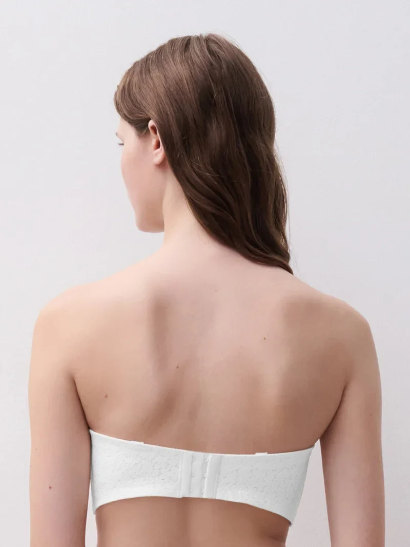 Chantelle EasyFeel - Soutien-gorge bandeau Norah blanc – Image 4