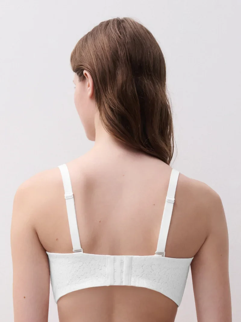 Chantelle EasyFeel - Soutien-gorge bandeau Norah blanc – Image 5
