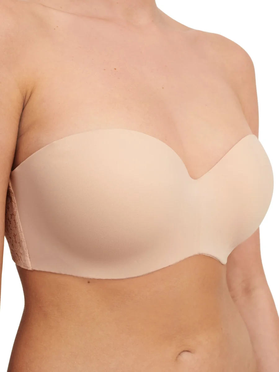 Chantelle Easyfeel - Soutien-gorge bandeau Norah Beige Doré – Image 3