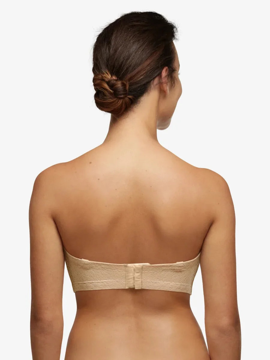 Chantelle Easyfeel - Soutien-gorge bandeau Norah rose poudré – Image 3