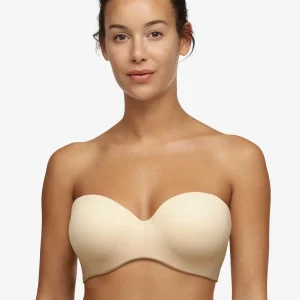 Chantelle Easyfeel - Soutien-gorge bandeau Norah rose poudré