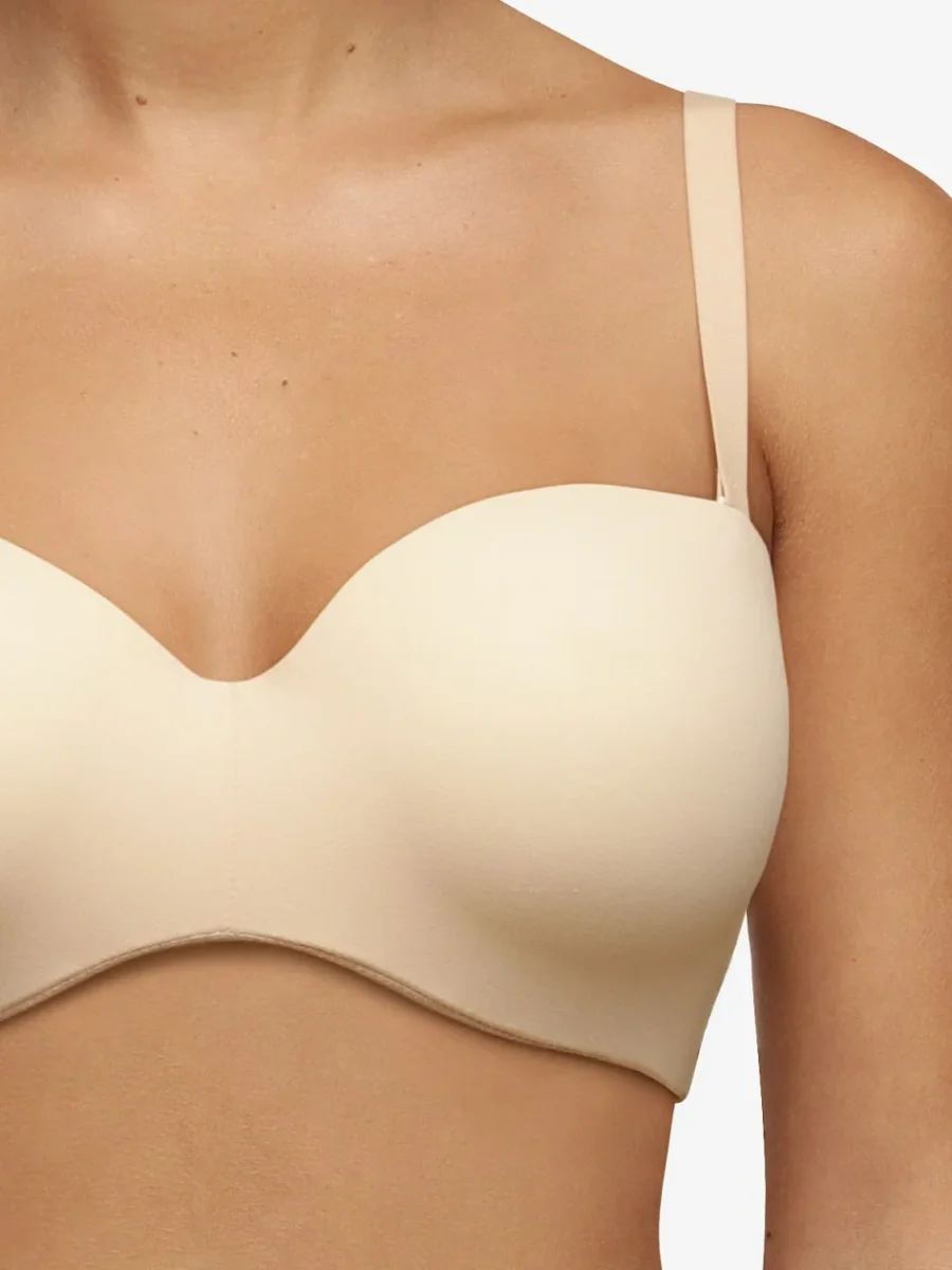 Chantelle Easyfeel - Soutien-gorge bandeau Norah rose poudré – Image 4